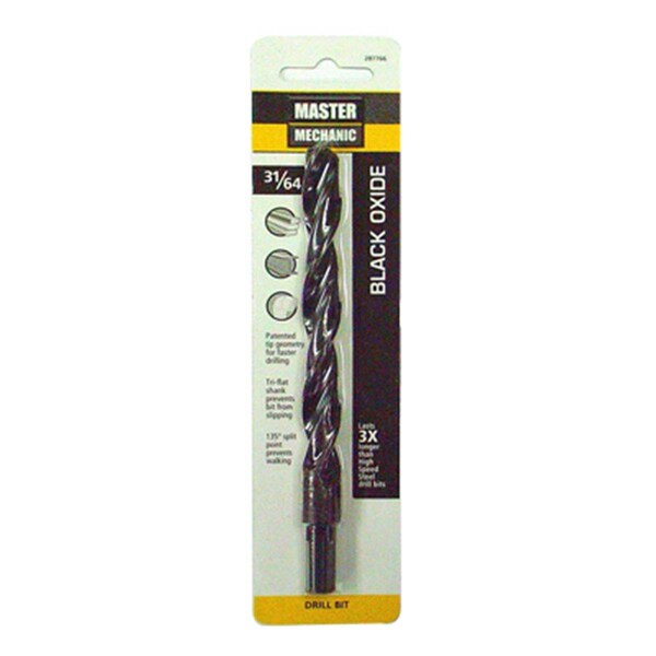 Swivel 0.48 x 5.87 in. Master Mechanic Oxide Drill Bit - Black SW3841370 - main